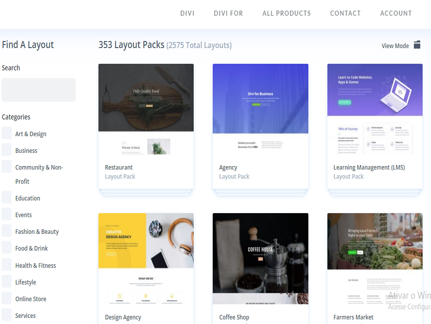 Tema Wordpress Divi Com 600 Modelos R1662 Simples de Editar Tema Wordpress Divi Com 600 Modelos R1662 Simples de Editar